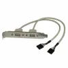 USB-Kaapeli Startech USBPLATE USB A IDC
