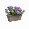 Plant pot Artevasi VENEZIA L SWS Brown Taupe (4 Pieces)
