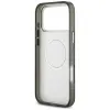 Karl Lagerfeld IML Glitter Karl & Choupette Heads Logo MagSafe - Case for iPhone 17 Pro Max (black)