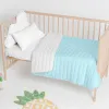 Bedspread (quilt) HappyFriday Basic Kids Dash Blue 100 x 130 cm