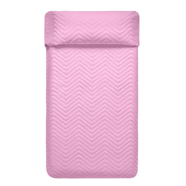 Bedspread (quilt) HappyFriday Basic Kids Arista Pink 180 x 260 cm