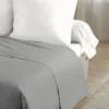 Pussilakana ilman täytettä HOME LINGE PASSION Flat sheet Harmaa Yhden hengen sänky 180 x 290 cm
