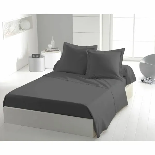 Segas Pārvalks Bez Pildījuma HOME LINGE PASSION Flat sheet Pelēks Gulta 180/200