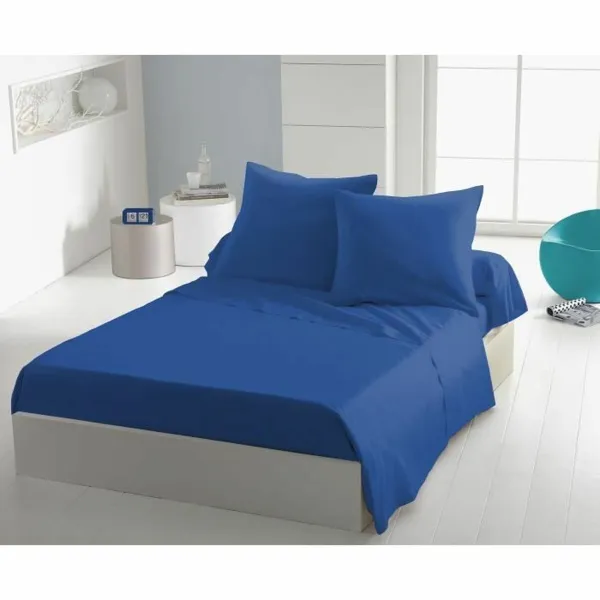 Segas Pārvalks Bez Pildījuma HOME LINGE PASSION Flat sheet Zils Gulta 180/200