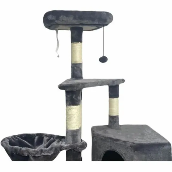 Raapimapuu kissalle SWIFTY Dark Harmaa Sisal