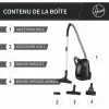 Пылесос Hoover HE120PET 011 Чёрный Серый 700 W