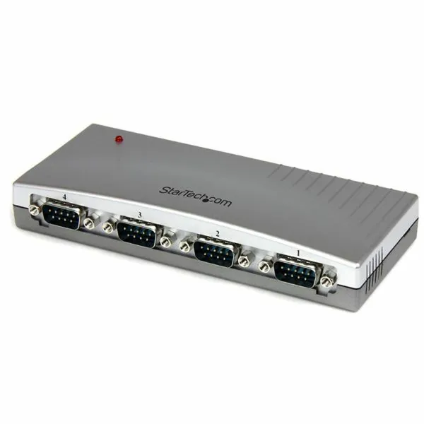 USB uz RS232 Adapteris Startech ICUSB2324 Sudrabains
