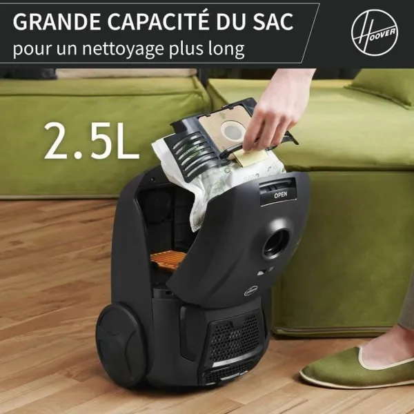 Poistin Hoover HE120PET 011 Musta Harmaa 700 W