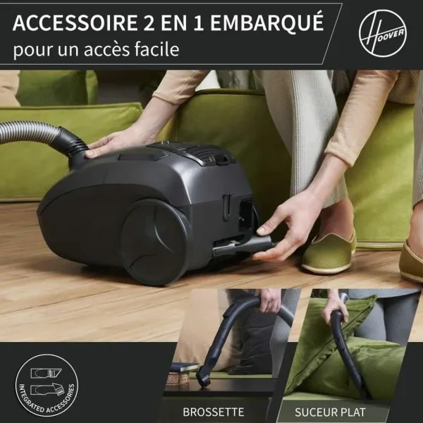 Poistin Hoover HE120PET 011 Musta Harmaa 700 W