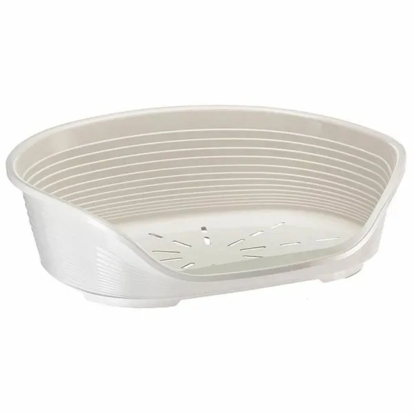 Šunų lova Ferplast Siesta Deluxe Basket Size 2 49 x 36 x 17,5 cm Balta