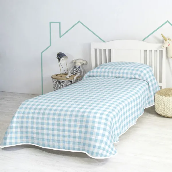 Bedspread (quilt) HappyFriday Basic Kids Blue 200 x 260 cm