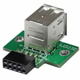 USB-разветвитель Startech USBMBADAPT2 Чёрный Зеленый