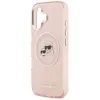 Karl Lagerfeld IML Glitter Karl & Choupette Heads Logo MagSafe - Case for iPhone 17 (pink)