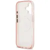 Karl Lagerfeld IML Glitter Karl & Choupette Heads Logo MagSafe - Case for iPhone 17 (pink)