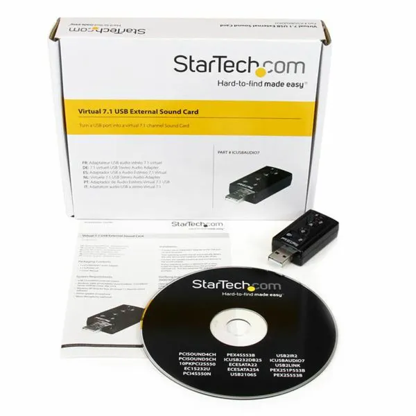 Ārējā Skaņas Karte Startech ICUSBAUDIO7