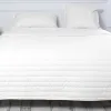 Bedspread (quilt) HappyFriday Basic Dash White 240 x 260 cm