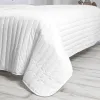 Bedspread (quilt) HappyFriday Basic Dash White 240 x 260 cm