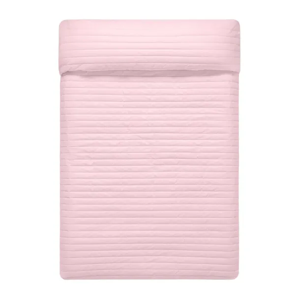 Reversible Bedspread HappyFriday Basic Dash Pink Navy Blue 180 x 260 cm