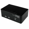 2-Portu KVM Pārslēdzējs Startech SV231DDVDUA