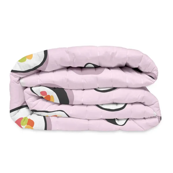 Bedspread (quilt) HappyFriday Aware  Multicolour Sushi 250 x 260 cm