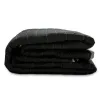 Reversible Bedspread HappyFriday Basic Dash Black 260 x 260 cm