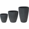 Stiklainis Garden ID Fancy Antracito 40 x 42 cm