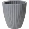 Kukkaruukku Garden ID Fancy Harmaa Polyetyleeni 40 x 42 cm