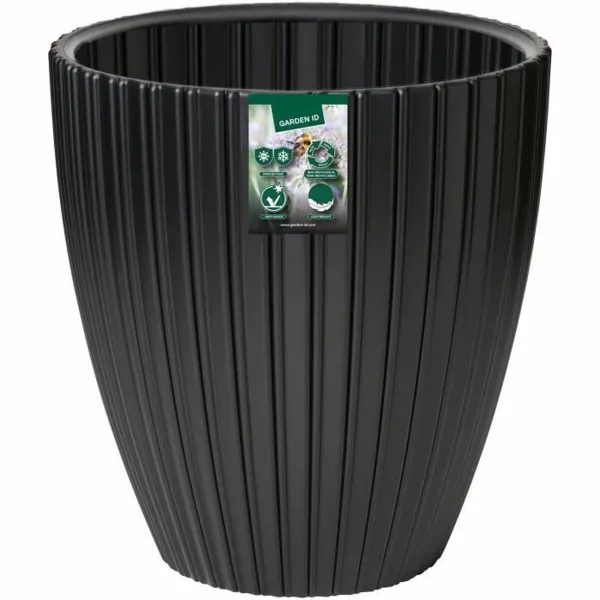 Kukkaruukku Garden ID Fancy Musta Polyetyleeni 40 x 42 cm