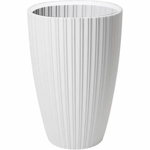 Kukkaruukku Garden ID Fancy Valkoinen Polyetyleeni 40 x 58 cm