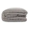 Reversible Bedspread HappyFriday Basic Dash Grey 240 x 260 cm