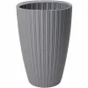 Kukkaruukku Garden ID Fancy Harmaa Polyetyleeni 40 x 58 cm