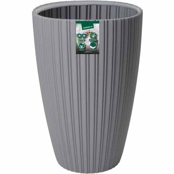 Stiklainis Garden ID Fancy Pilka Polietilenas 40 x 58 cm
