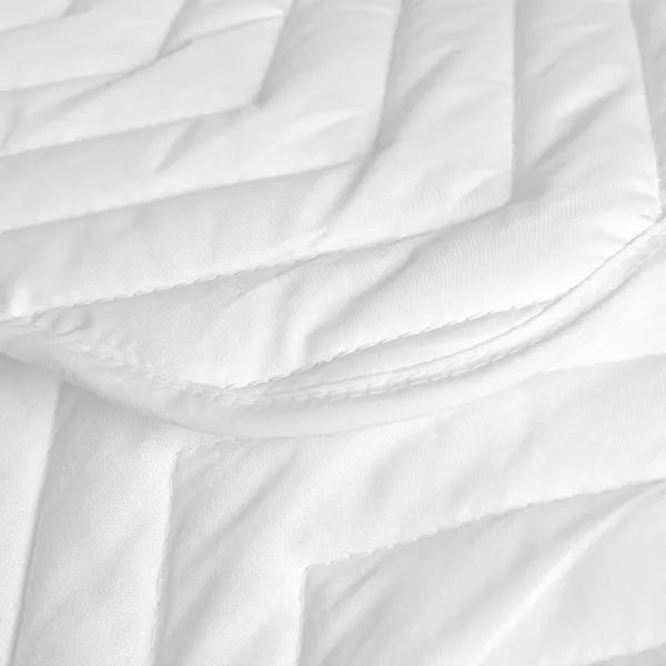 Bedspread (quilt) HappyFriday Basic Arista White 240 x 260 cm