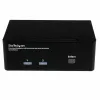 2-Port KVM jungiklis Startech SV231DPDDUA Juoda