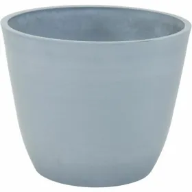Kukkaruukku Mega Collections Ecostone Egg Harmaa Muovinen Kierrätetty 41 x 33 cm 42 x 42 x 67 cm