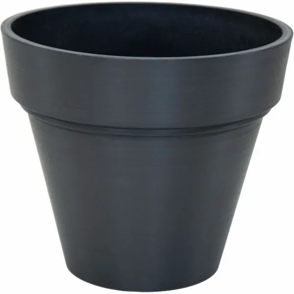 Банка Mega Collections Ecostone Planter Чёрный noir Пластик Переработанный 35 cm 38 x 38 x 68 cm 35 x 30 cm