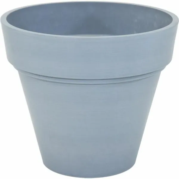 Kukkaruukku Mega Collections Ecostone Planter Harmaa Muovinen Kierrätetty 55 x 51 cm