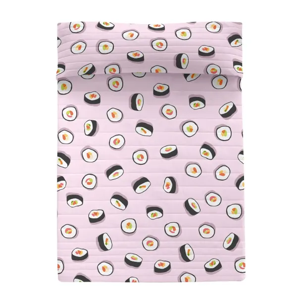 Bedspread (quilt) HappyFriday Aware  Multicolour Sushi 240 x 260 cm