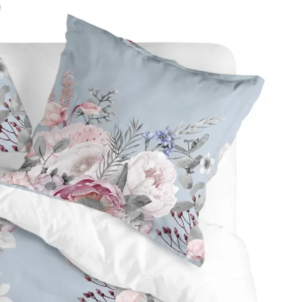 Pillowcase HappyFriday Soft bouquet Multicolour 60 x 60 cm