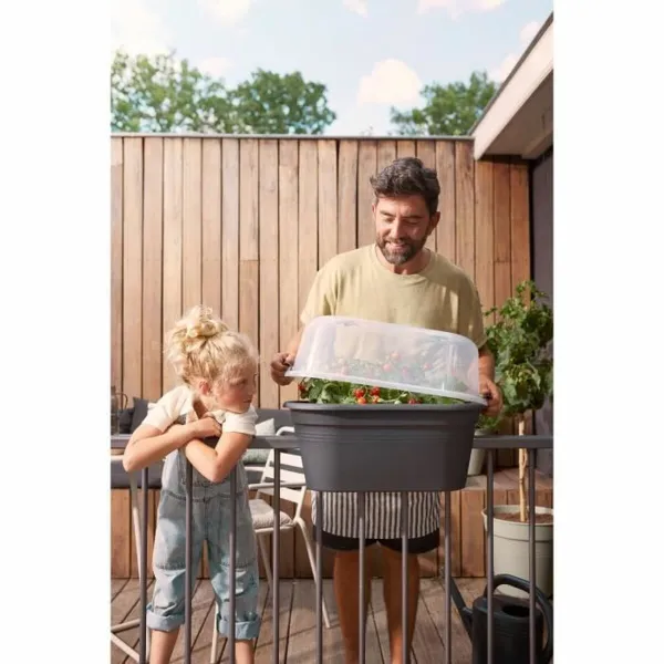 Банка Elho Чёрный 55 x 28,5 x 25 cm