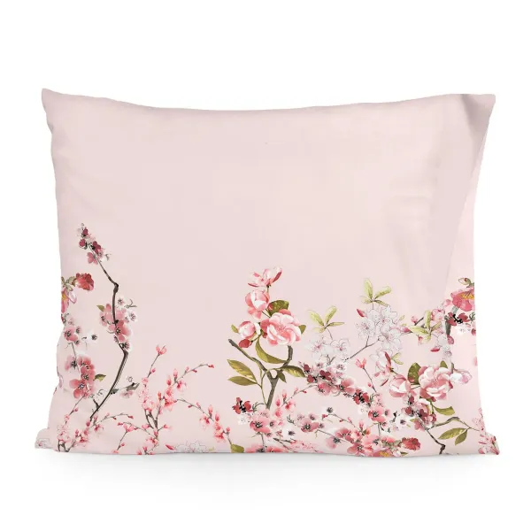 Pillowcase HappyFriday Chinoiserie rose Multicolour 60 x 70 cm