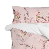 Pillowcase HappyFriday Chinoiserie rose Multicolour 45 x 110 cm