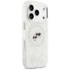 Karl Lagerfeld IML Glitter Karl & Choupette Heads Logo MagSafe - Case for iPhone 17 Pro Max (gray)