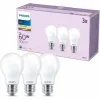 Светодиодная лампочка Philips A60 E27 Теплый белый E 7 W 60 W E27 806 lm 3 штук (2700 K)