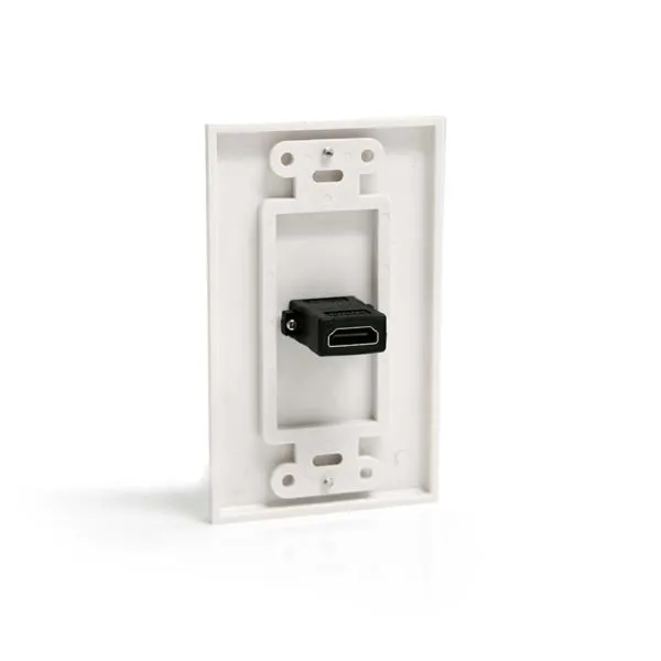 HDMI Adapter Startech HDMIPLATE Valge