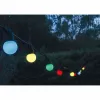 Wreath of LED Lights Black Multicolour 5 m LED