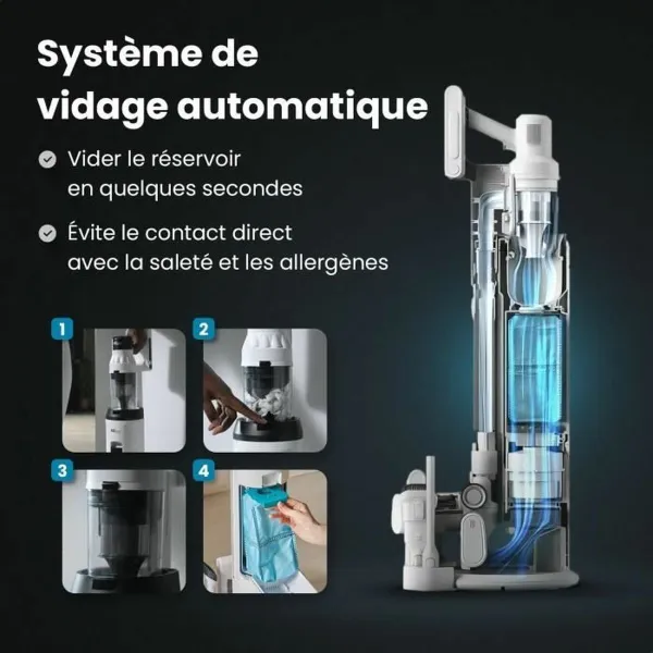 Varsipölynimuri EZIclean 500 W 150 W