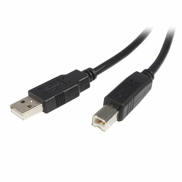 USB A - USB B Kaabel Startech USB2HAB5M            Must