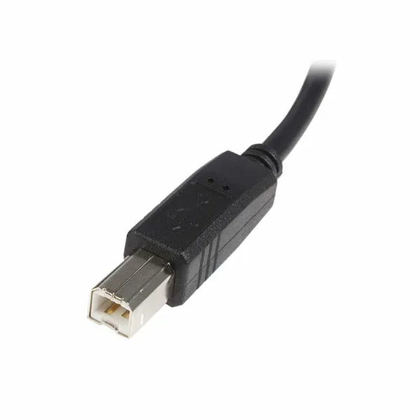USB A - USB B kaapeli Startech USB2HAB5M            Musta