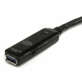 USB Kabelis Startech USB3AAEXT5M          USB A Melns
